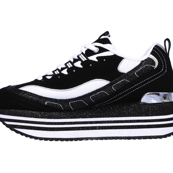 skechers high rise sneakers